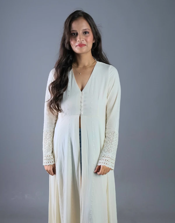 Front Slit Long Dress